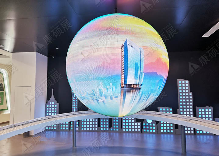 什么是LED球形顯示屏？球形屏幕原理