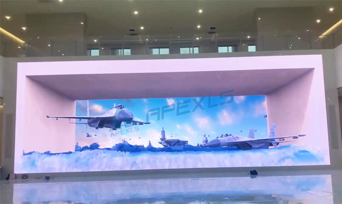 廣州室內(nèi)LED裸眼3D顯示屏大屏幕