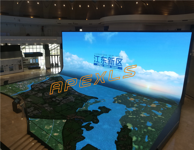 ?？赑2.5MM創(chuàng)意戶內(nèi)LED地磚屏