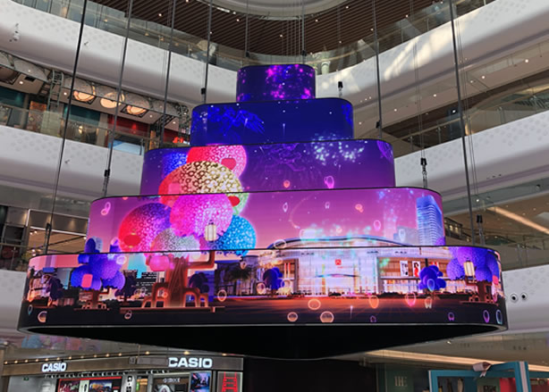 雷曼.康碩展商業(yè)綜合體項目案例-佛山王府井紫薇港光影秀