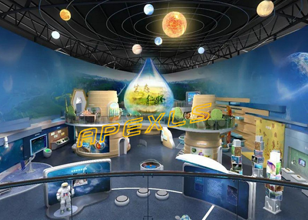 秋荷一滴露——康碩展創(chuàng)意LED水滴屏閃耀登場貴州仁懷科技館