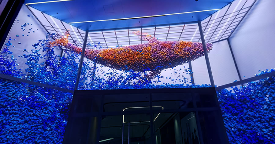 案例集錦 | 雷曼康碩展LED創(chuàng)意顯示助力商業(yè)出圈，商業(yè)綜合體案例！