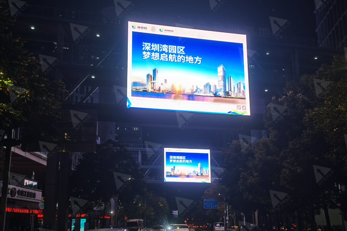 深圳灣軟件產(chǎn)業(yè)基地-P8戶(hù)外全彩屏648.186㎡
