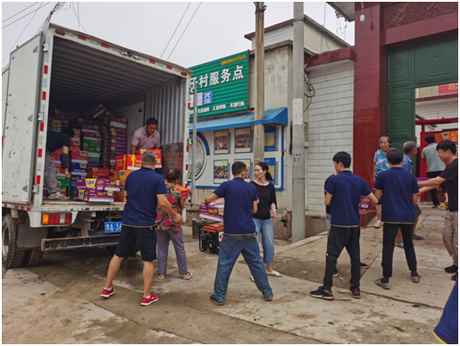 風雨同舟 中聯收獲與您同滎