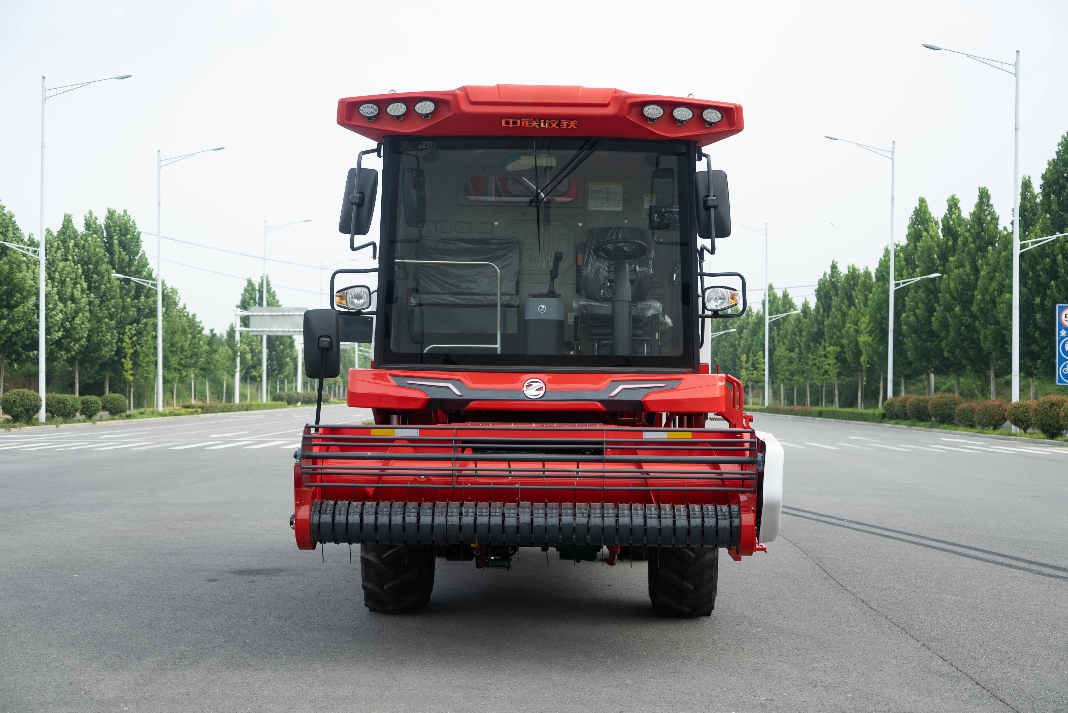 中聯收獲2023款花生收獲機滅火器的使用方法和注意事項 DSC04477.jpg